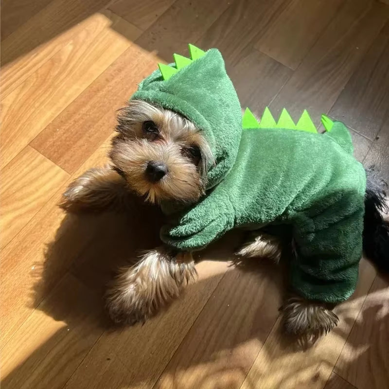 Coral Fleece Cosplay Costume for Pet Clothing for Small Dogs Puppy Cats Clothes Chihuahua Yorkshire Costume Coat